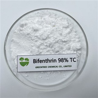 CAS 82657-04-3 Žemės ūkio chemikalai Pesticidai Insekticidai Produktai Bifentrinas 98 proc. TC C23H22ClF3O2