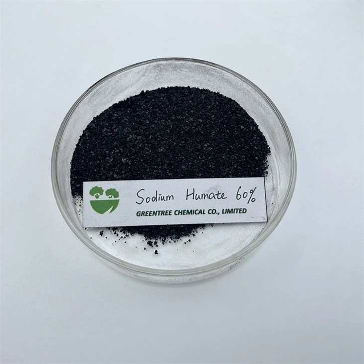 CAS 68131-04-4 Mineralinio šaltinio neapdorotų granulių humino rūgštis 60 % natrio humatas, skirtas naftos gręžimo skysčiui